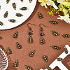 40Pcs Tibetan Style Zinc Alloy Pendants Sets TIBEP-SC0003-35AG-5