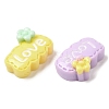 Cartoon Opaque Resin Cabochons X-RESI-C039-01F-4