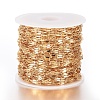 Brass Dapped Chains CHC-R126-02G-3