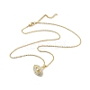 304 Stainless Steel Pendant Necklaces NJEW-U002-24G-04-2