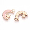 Alloy Enamel Pendants ENAM-T022-09C-2