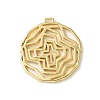 Brass Micro Pave Cubic Zirconia Pendants KK-P290-52G-02-1
