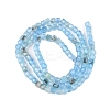 Dyed Natural Agate Beads Strands G-T138-211C-2