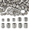 100Pcs 10 Styles Stainless Steel Beads STAS-YW0002-84-2