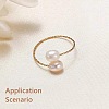 Textured Round Brass Jewelry Wires KK-N258-03P-3