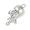 Brass Micro Pave Cubic Zirconia Pendants KK-I719-36P-2
