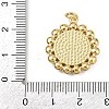 Flat Round with 11:11 Brass Enamel Pendants KK-S526-12G-A-3