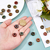 18Pcs Natural Indian Agate European Beads G-DC0001-58-3