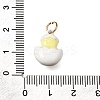 Printed 304 Stainless Steel Pendants SA-CBA59B8-02A-G-3