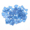 Sea Glass Chip Beads GLAA-WH0031-11A-1