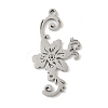 304 Stainless Steel Pendants STAS-V016-22P-1