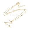 304 Stainless Steel Pendant Necklaces NJEW-H029-02G-Z-2