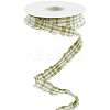 Cloth Plaid Ribbon OCOR-WH20071-001E-1