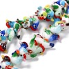 Handmade Lampwork Beads Strands LAMP-I022-30-1