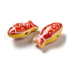 Handmade Printed Porcelain Beads PORC-E015-17K-2
