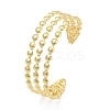 304 Stainless Steel Cuff Bangles for Women BJEW-Z097-07G-4