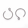 304 Stainless Steel Earring Hooks X-STAS-L216-02A-B-1