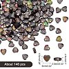 2 Strands Electroplate Non-magnetic Synthetic Hematite Beads Strands G-AR0004-24-6