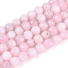 Dyed Natural White Jade Beads Strands G-T139-4mm-60-04-4