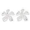 304 Stainless Steel Stud Earrings for Women EJEW-K306-20P-4