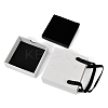 PU Jewelry Set Drawer Boxes with Square Sponge Inside and Texture Paper Rectangle Jewelry Bags LS-ABAG-B009-02B-4