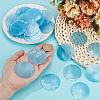 Dyed Natural Capiz Shell Connector Charms FIND-WH0816-016E-3