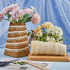 Nylon Chiffon Elastic Lace Trim OCOR-WH0082-159A-7
