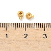 Brass Crimp Beads KK-H532-28G-3
