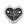 Alloy Enamel Split Pendant LS-ENAM-S130-25A-1
