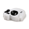 Skull Halloween Opaque Resin Decoden Cabochons RESI-R446-01K-2