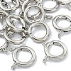SHEGRACE Brass Spring Ring Clasps XGRPCN018-224P-2