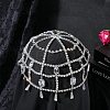 Alloy Rhinestone Headbands for Women AJEW-WH20020-241P-3
