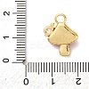 Brass Micro Pave Clear Cubic Zirconia Enamel Pendants KK-I276-26G-03-3