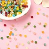 12 Strands 12 Colors Imitate Austrian Crystal Bicone Frosted Glass Beads Strands GLAA-F029-TM4mm-4