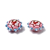 Baking Paint Glass Enamel Beads LAMP-K039-34H-3