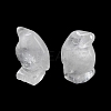 Natural Quartz Crystal Carved Healing Penguin Figurines G-B062-08F-3