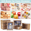 Kraft Paper Cardboard Gift Drawer Boxes CON-WH0085-129A-5