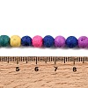 Dyed Synthetic Lava Rock Beads Strands GG-CBAAE19-06A-02-4
