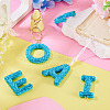 5Pcs 5 Styles Handmade Polymer Clay Rhinestone Big Pendants FIND-BT0001-39E-7
