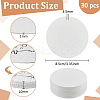 30Pcs Wood Pulp Cotton Sponge Cleaning Cloths AJEW-BC0009-67A-2