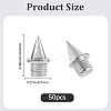 50Pcs Steel Pyramid Spike FIND-GF0008-36P-2