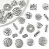 30Pcs 15 Styles Tibetan Style Alloy Pendants TIBEP-FS0001-40-3