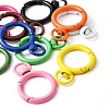10Pcs Spray Painted Alloy Swivel Snap Hooks Clasps FIND-YW0001-60-3