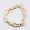 Synthetic Turquoise Beads Strands TURQ-G108-4x4mm-09-2