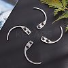 201 Stainless Steel Handheld Detacher Hook Key LS-FIND-WH0038-78P-5