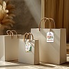 120Pcs 4 Styles Sunflower Paper Thank You Gift Tags CDIS-WH0038-06-6