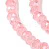 Baking Electroplate Glass Beads Strands LS-DGLA-A039-J4mm-B08-3