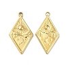 Ion Plating(IP) 304 Stainless Steel Pendants X-STAS-L020-038G-1