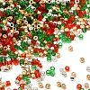 4 Colors 11/0 Christmas MIYUKI Delica Seed Beads SEED-X0058-22-1
