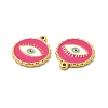 PVD Vacuum Plating 201 Stainless Steel Enamel Pendants STAS-J401-VC836-2